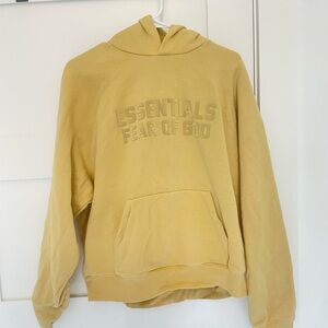 Yellow Essentials Hoodie